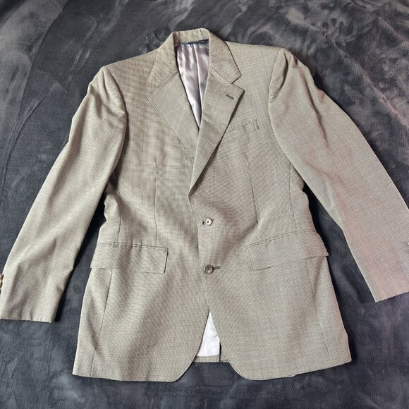 VTG Polo Ralph Lauren 100% Wool Lambswool Sport Coat Blazer 37/31R Made in USA